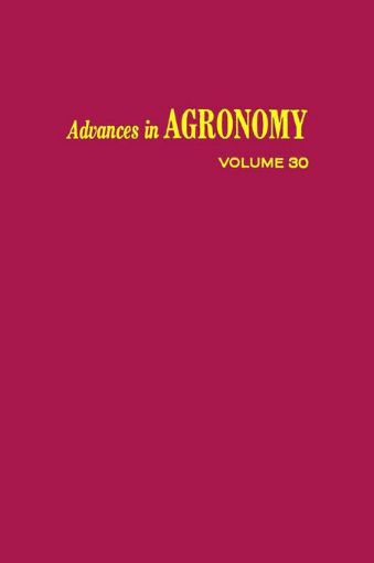 Picture of ADVANCES IN AGRONOMY VOLUME 30