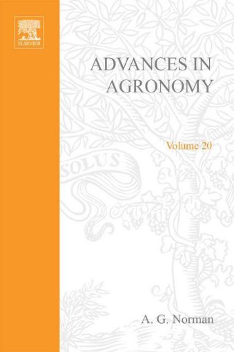 Picture of ADVANCES IN AGRONOMY VOLUME 20