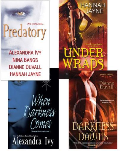 Picture of Predatory Paranormal Bundle: When Darkness Comes, Darkness Dawns, Under Wraps & Predatory