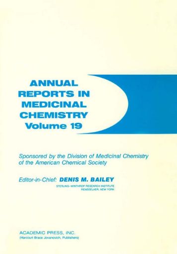 Picture of ANNUAL REPORTS IN MED CHEMISTRY V19 PPR