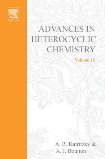 Picture of ADVANCES IN HETEROCYCLIC CHEMISTRY V16