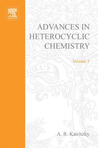 Picture of ADVANCES IN HETEROCYCLIC CHEMISTRY V 5