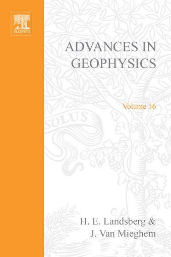 Picture of ADVANCES IN GEOPHYSICS VOLUME 16