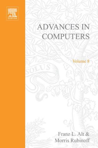 Picture of ADVANCES IN COMPUTERS VOL 8