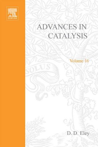 Picture of ADVANCES IN CATALYSIS VOLUME 16