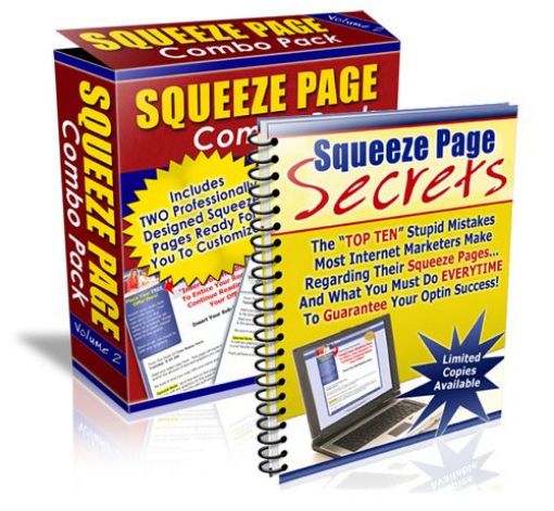 Picture of Squeeze Page Profit System Volume 2
