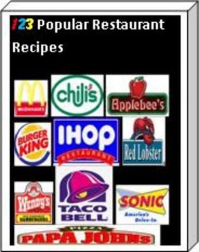 Picture of 123 Popular Restaurant Recipes