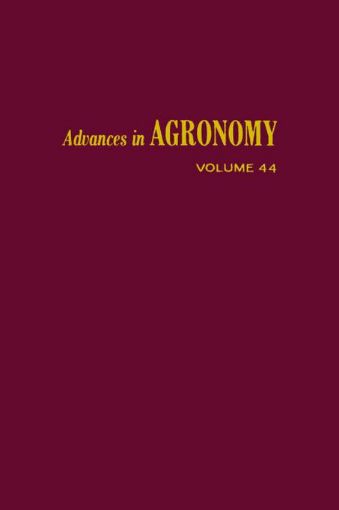 Picture of ADVANCES IN AGRONOMY VOLUME 44