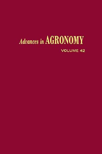 Picture of ADVANCES IN AGRONOMY VOLUME 42