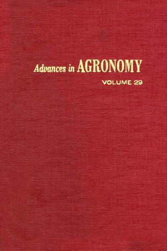 Picture of ADVANCES IN AGRONOMY VOLUME 29