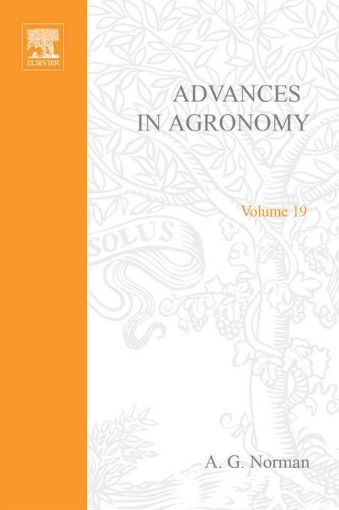 Picture of ADVANCES IN AGRONOMY VOLUME 19