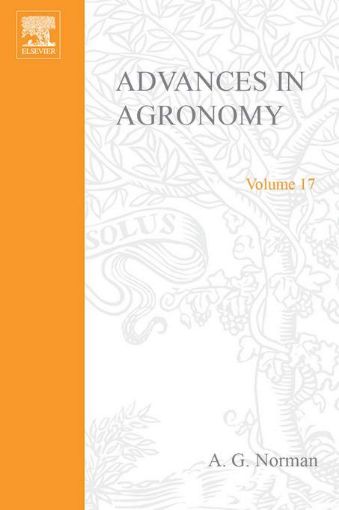 Picture of ADVANCES IN AGRONOMY VOLUME 17