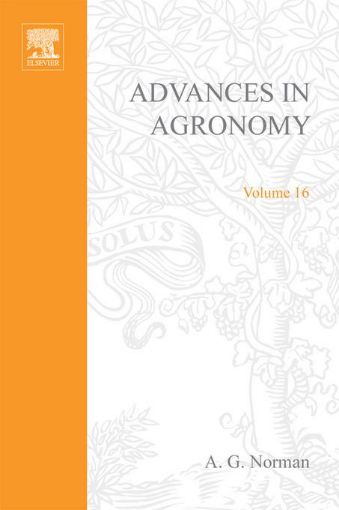 Picture of ADVANCES IN AGRONOMY VOLUME 16
