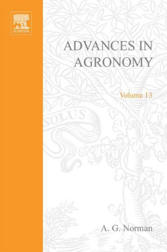 Picture of ADVANCES IN AGRONOMY VOLUME 13