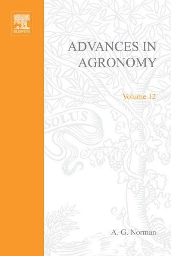 Picture of ADVANCES IN AGRONOMY VOLUME 12