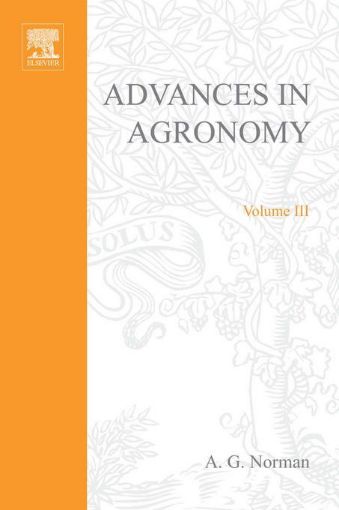 Picture of ADVANCES IN AGRONOMY VOLUME 3