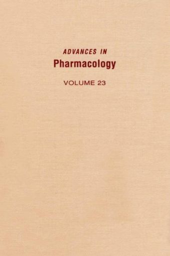 Picture of ADVANCES IN PHARMACOLOGY VOL 23