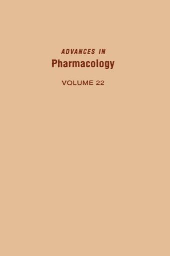 Picture of ADVANCES IN PHARMACOLOGY VOL 22