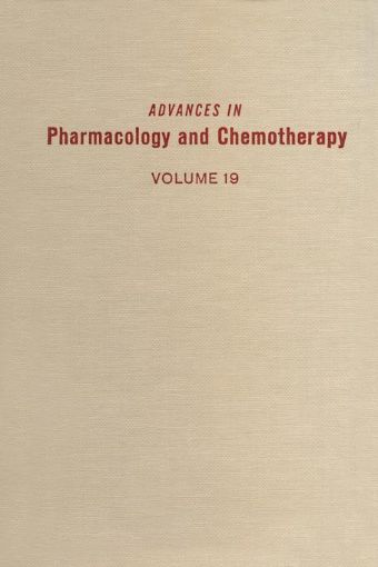 Picture of ADV IN PHARMACOLOGY &CHEMOTHERAPY VOL 19