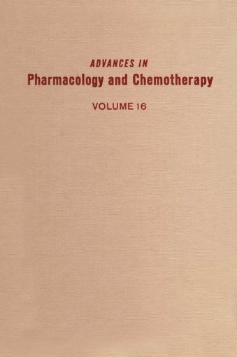 Picture of ADV IN PHARMACOLOGY &CHEMOTHERAPY VOL 16