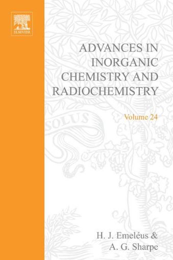 Picture of ADVANCES IN INORGANIC CHEMISTRY AND RADIOCHEMISTRY VOL 24