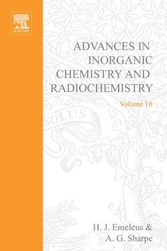 Picture of ADVANCES IN INORGANIC CHEMISTRY AND RADIOCHEMISTRY VOL 16