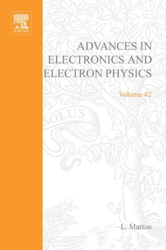 Picture of ADVANCES ELECTRONC &ELECTRON PHYSICS V42