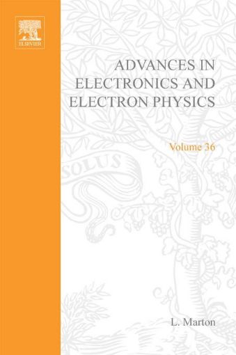 Picture of ADVANCES ELECTRONC &ELECTRON PHYSICS V36