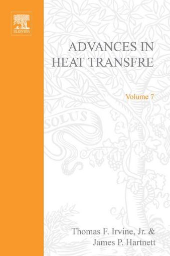 Picture of ADVANCES IN HEAT TRANSFER VOLUME 7