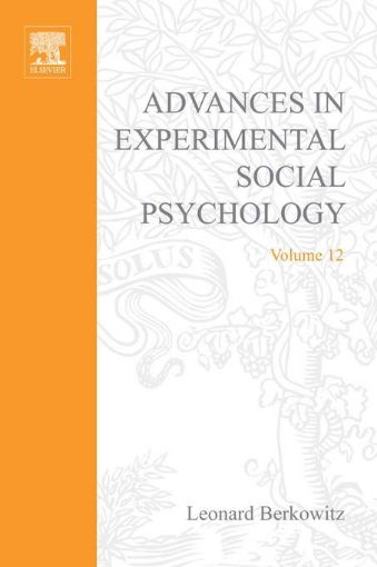 Picture of ADV EXPERIMENTAL SOCIAL PSYCHOLOGY,V 12