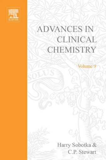 Picture of ADVANCES IN CLINICAL CHEMISTRY VOL 9