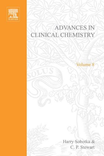 Picture of ADVANCES IN CLINICAL CHEMISTRY VOL 8