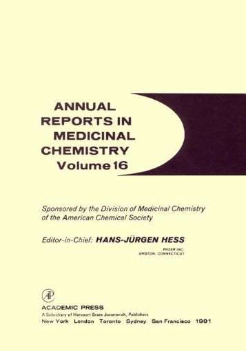 Picture of ANNUAL REPORTS IN MED CHEMISTRY V16 PPR