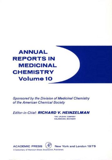 Picture of ANNUAL REPORTS IN MED CHEMISTRY V10 PPR