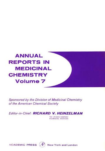 Picture of ANNUAL REPORTS IN MED CHEMISTRY V7 PPR