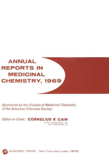 Picture of ANNUAL REPORTS IN MED CHEMISTRY V5 PPR