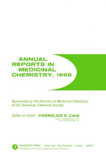 Picture of ANNUAL REPORTS IN MED CHEMISTRY V2 PPR