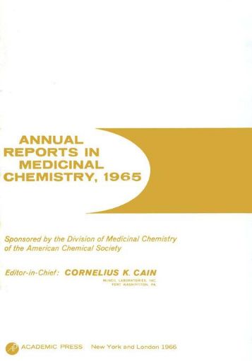 Picture of ANNUAL REPORTS IN MED CHEMISTRY V1 PPR