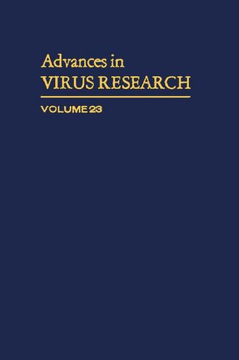 Picture of ADVANCES IN VIRUS RESEARCH VOL 23