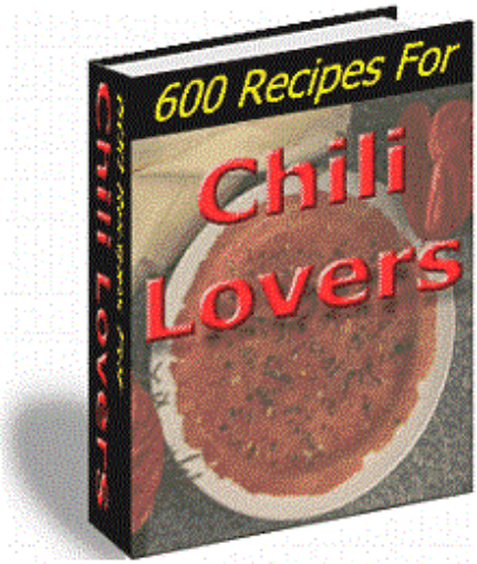 Picture of 600 Recipes For Chili Lovers