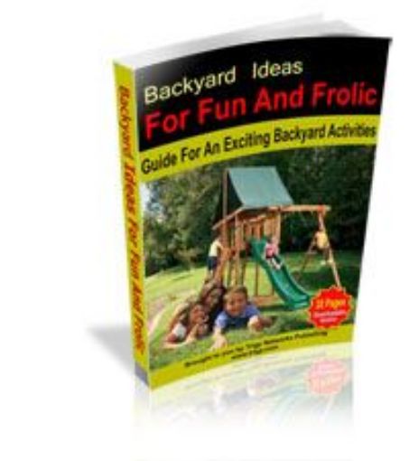 Picture of Backyard Ideas For Fun And Frolic