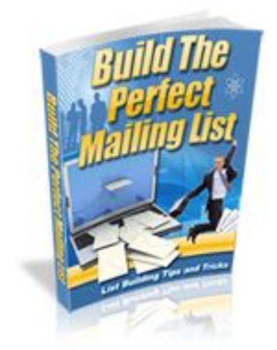 Picture of Building The Perfect Mailing List