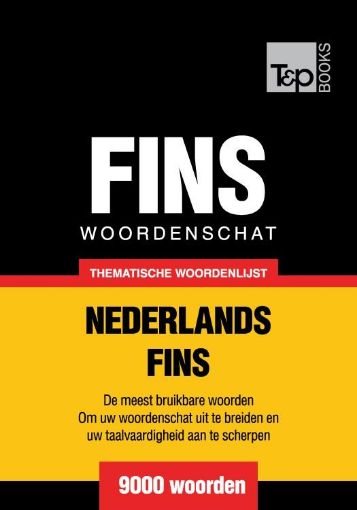 Picture of Thematische woordenschat Nederlands-Fins - 9000 woorden