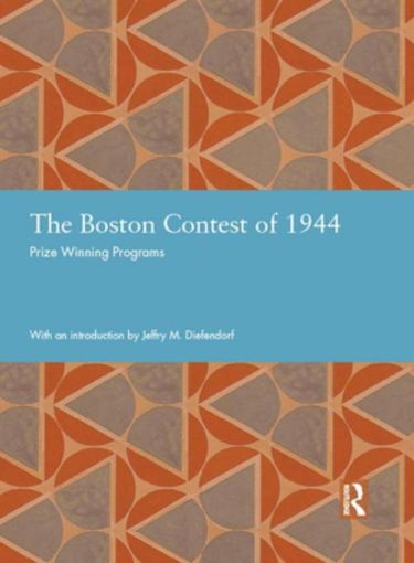 Picture of The Boston Contest of 1944: Prize Winning Programs