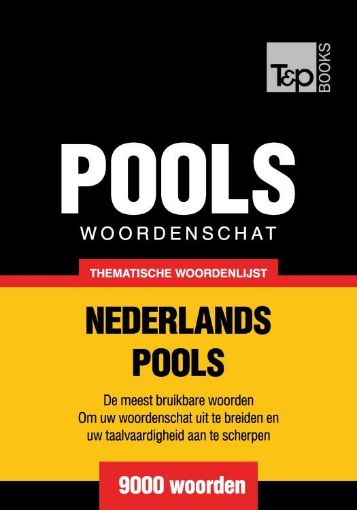 Picture of Thematische woordenschat Nederlands-Pools - 9000 woorden