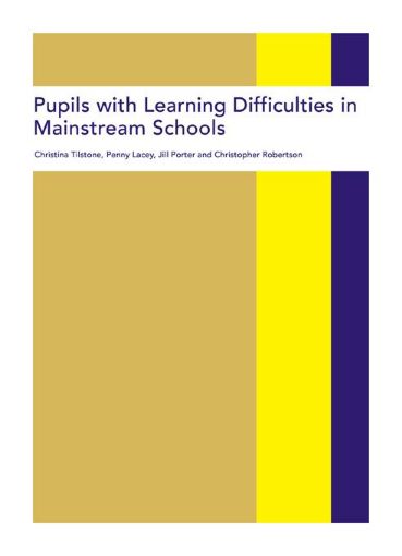 Picture of Pupils with Learning Difficulties in Mainstream Schools