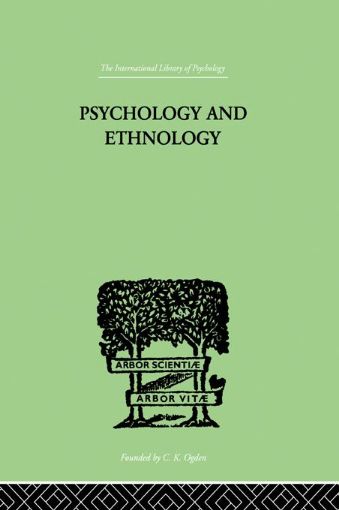 Picture of Psychology and Ethnology