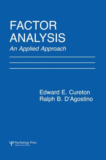 Picture of Factor Analysis: An Applied Approach
