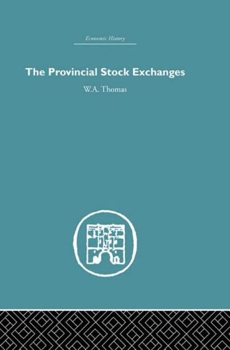 Picture of Provincial Stock Exchanges