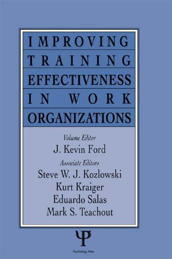Picture of Improving Training Effectiveness in Work Organizations